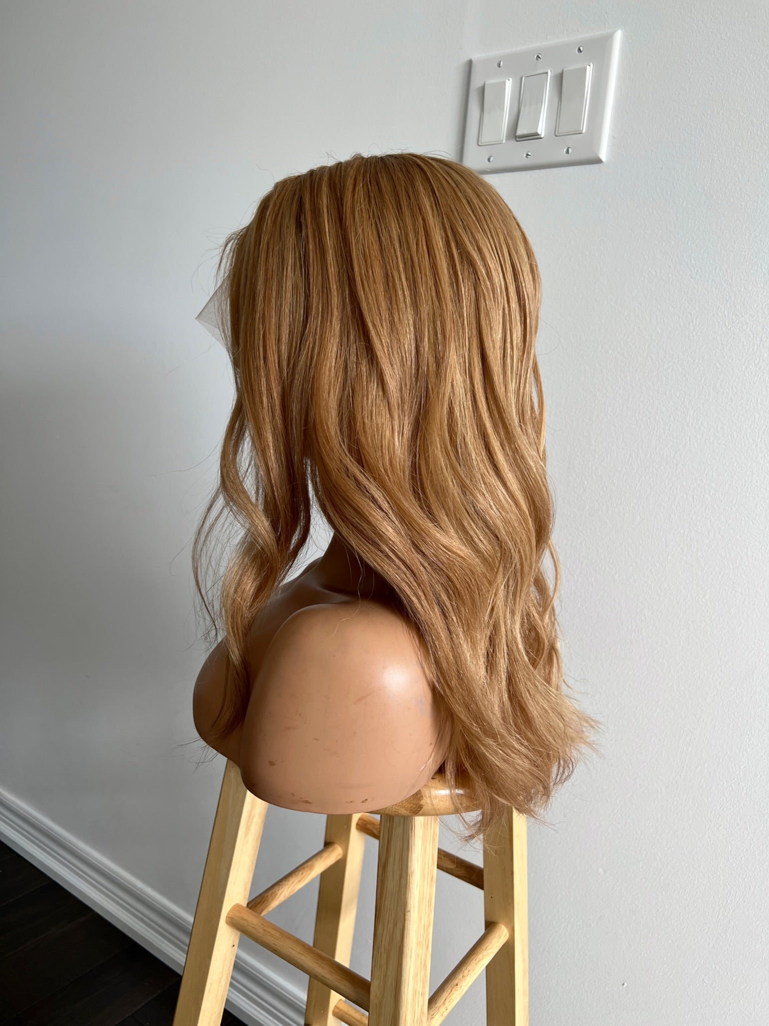 Apricot Tart | Dark Strawberry Blonde with Honeyblonde Highlights