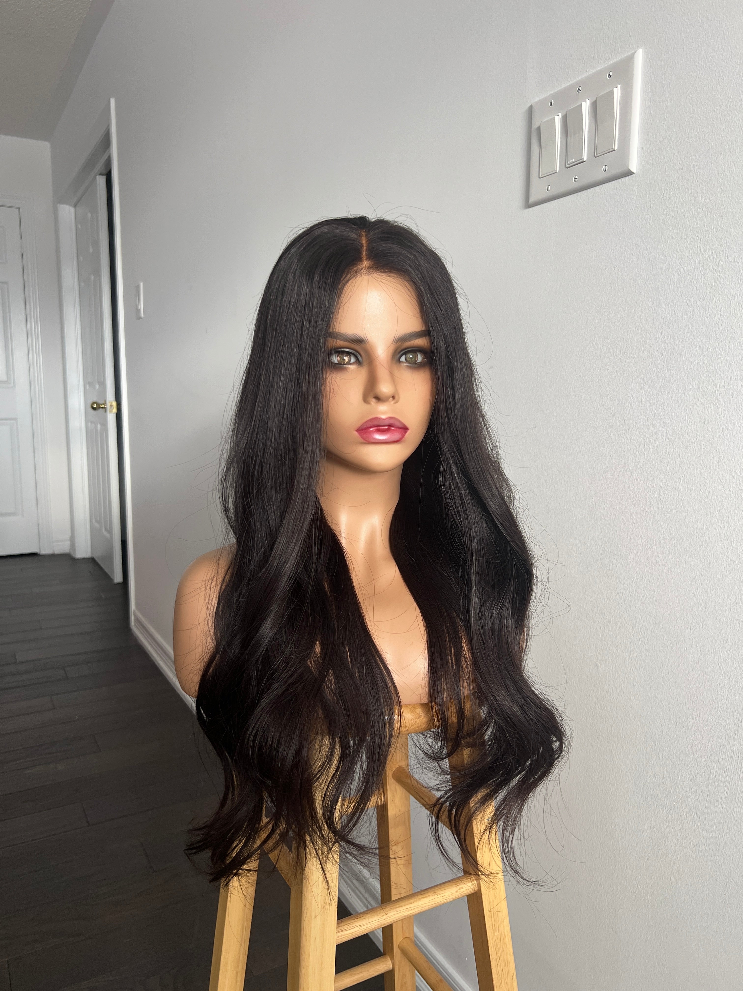 Evening Star | Natural Undyed Black Color One Tone