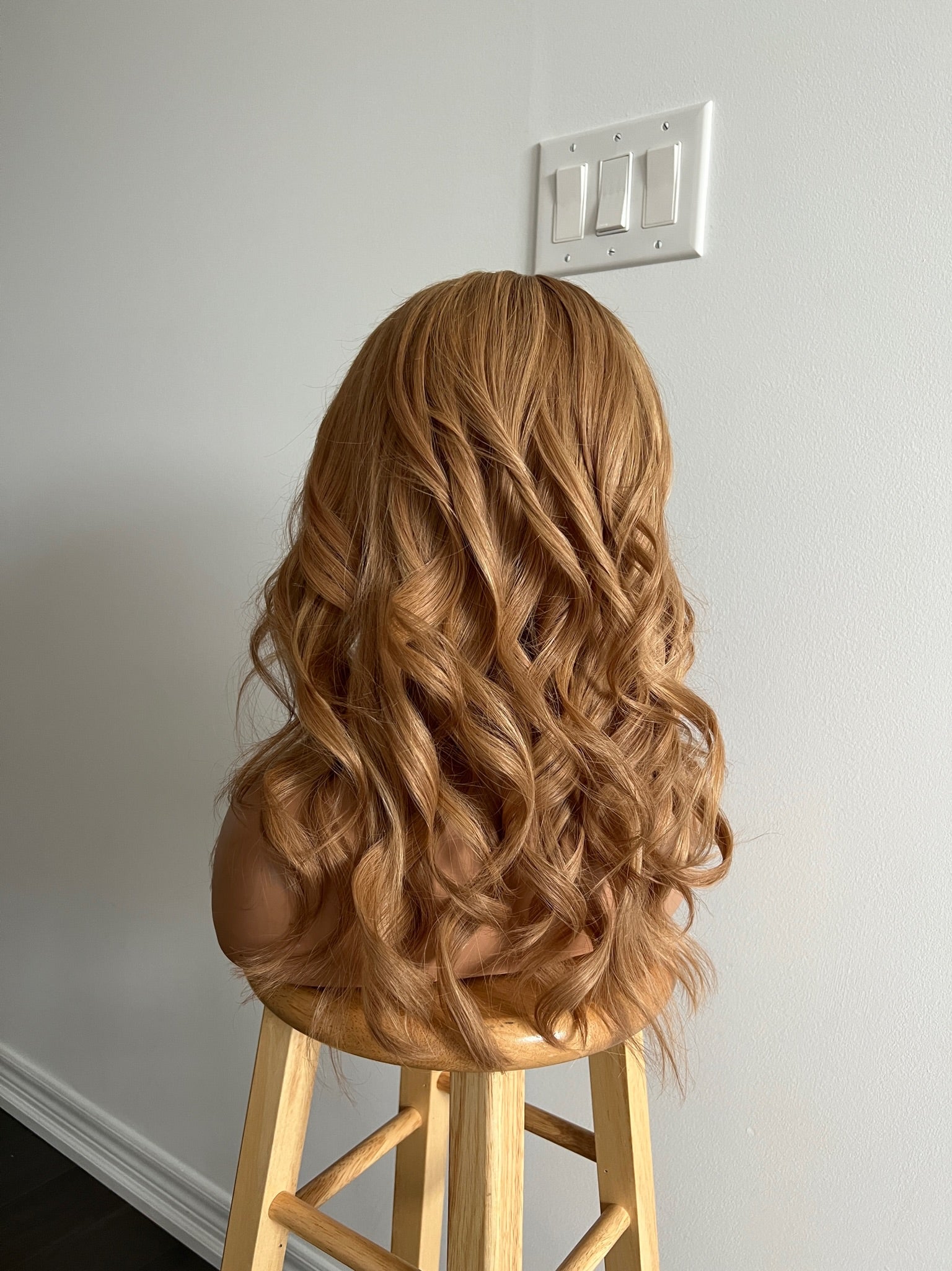 Apricot Tart | Dark Strawberry Blonde with Honeyblonde Highlights