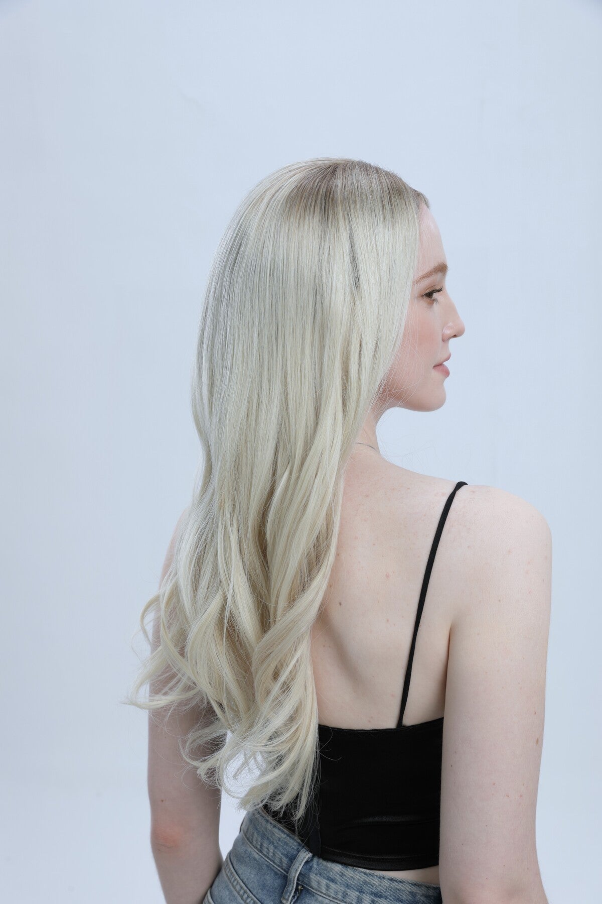 Snowbound Pearl | Platinum Blonde with Root Melt
