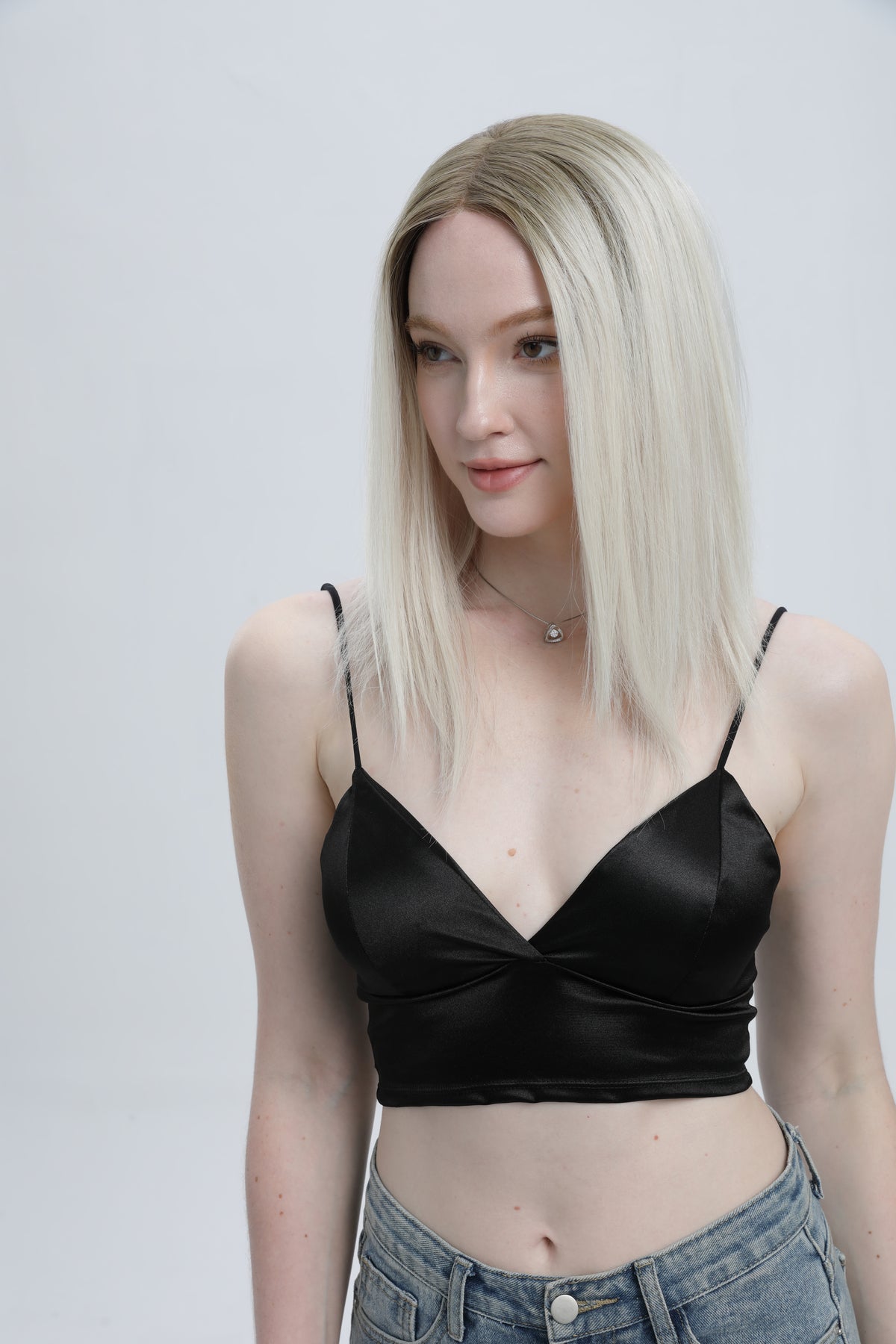 Snowbound Pearl | Platinum Blonde with Root Melt