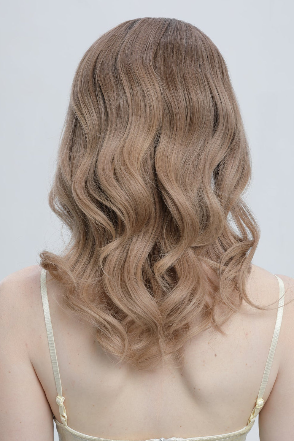 Woodland Song | Warm Beige Medium Brown and Dark Blonde Balayage