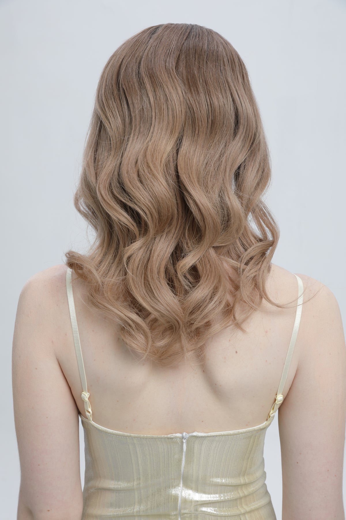 Woodland Song | Warm Beige Medium Brown and Dark Blonde Balayage