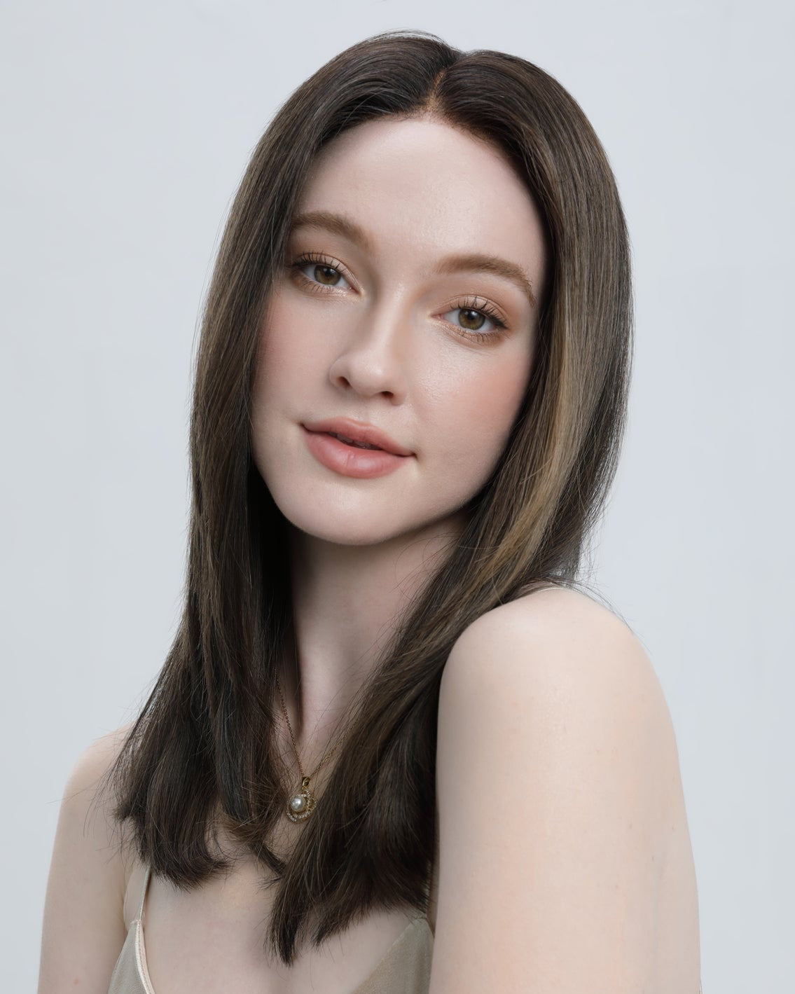 Ravenwood | Ashy Tone Dark Brown with Off Black Long Root Melt