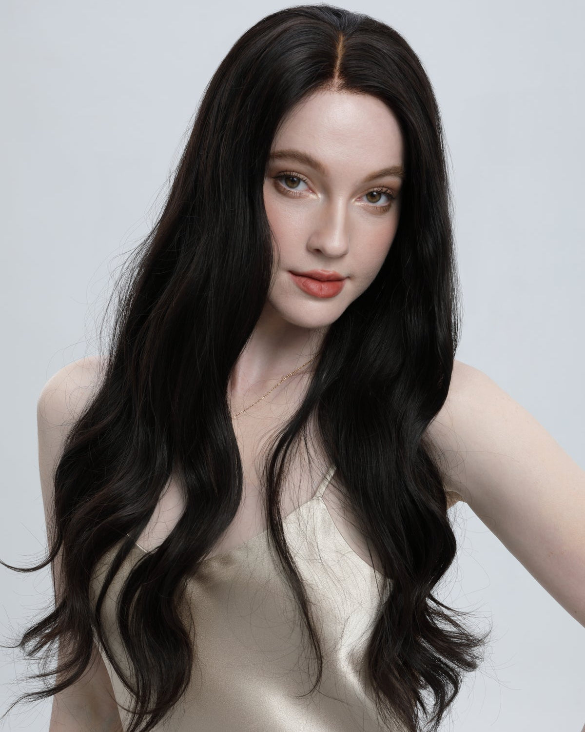 Evening Star | Natural Undyed Black Color One Tone