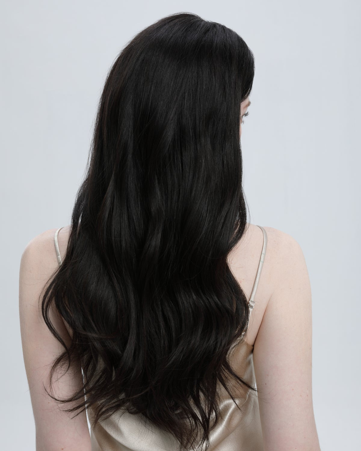 Evening Star | Natural Undyed Black Color One Tone