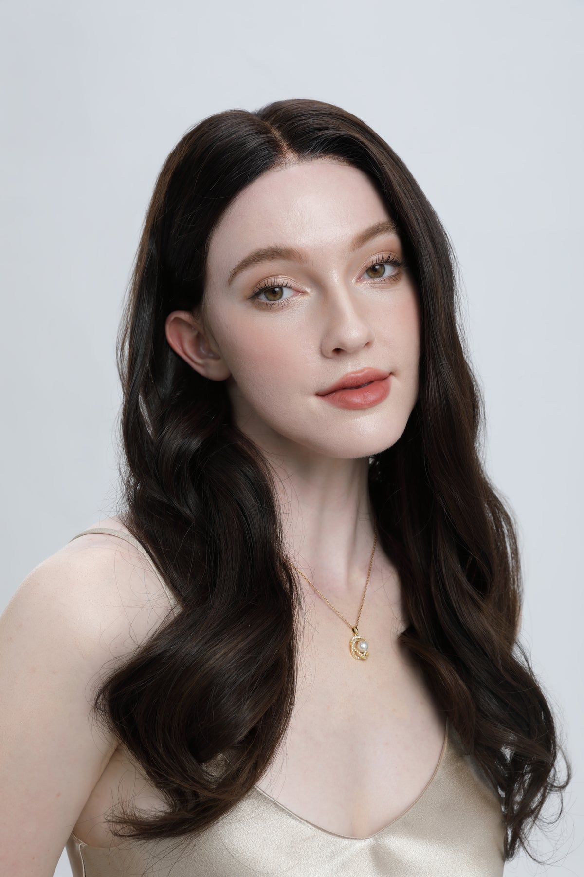 Ravenwood | Ashy Tone Dark Brown with Off Black Long Root Melt