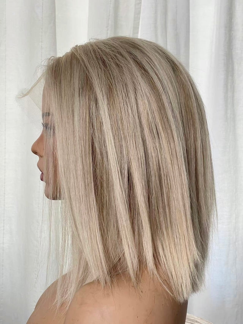 Sandy Beach | Sandy Blonde with Platinum Blonde Babylights