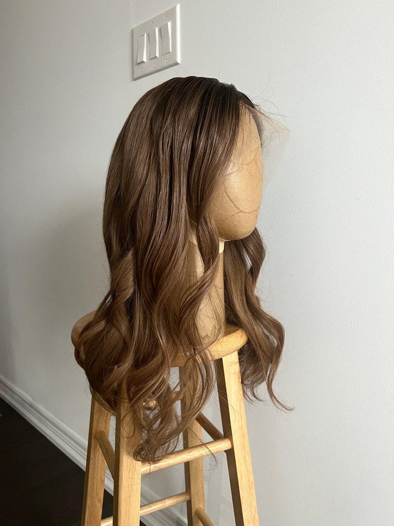 Honeyed Toffee | Light Toffee with Dark Brown Shadow Roots