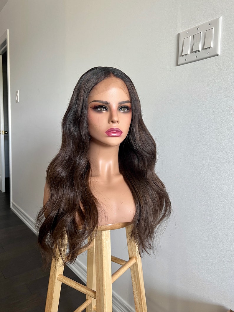 Ravenwood | Ashy Tone Dark Brown with Off Black Long Root Melt