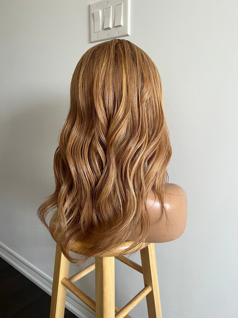 Apricot Tart | Dark Strawberry Blonde with Honeyblonde Highlights