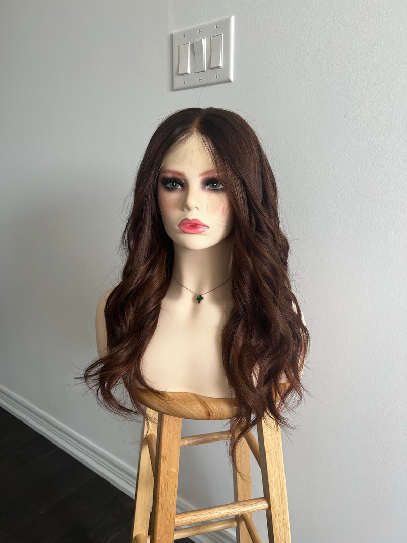 Mahogany Glow | Rich Dark Brown with Subtle Mixed Medium Brown