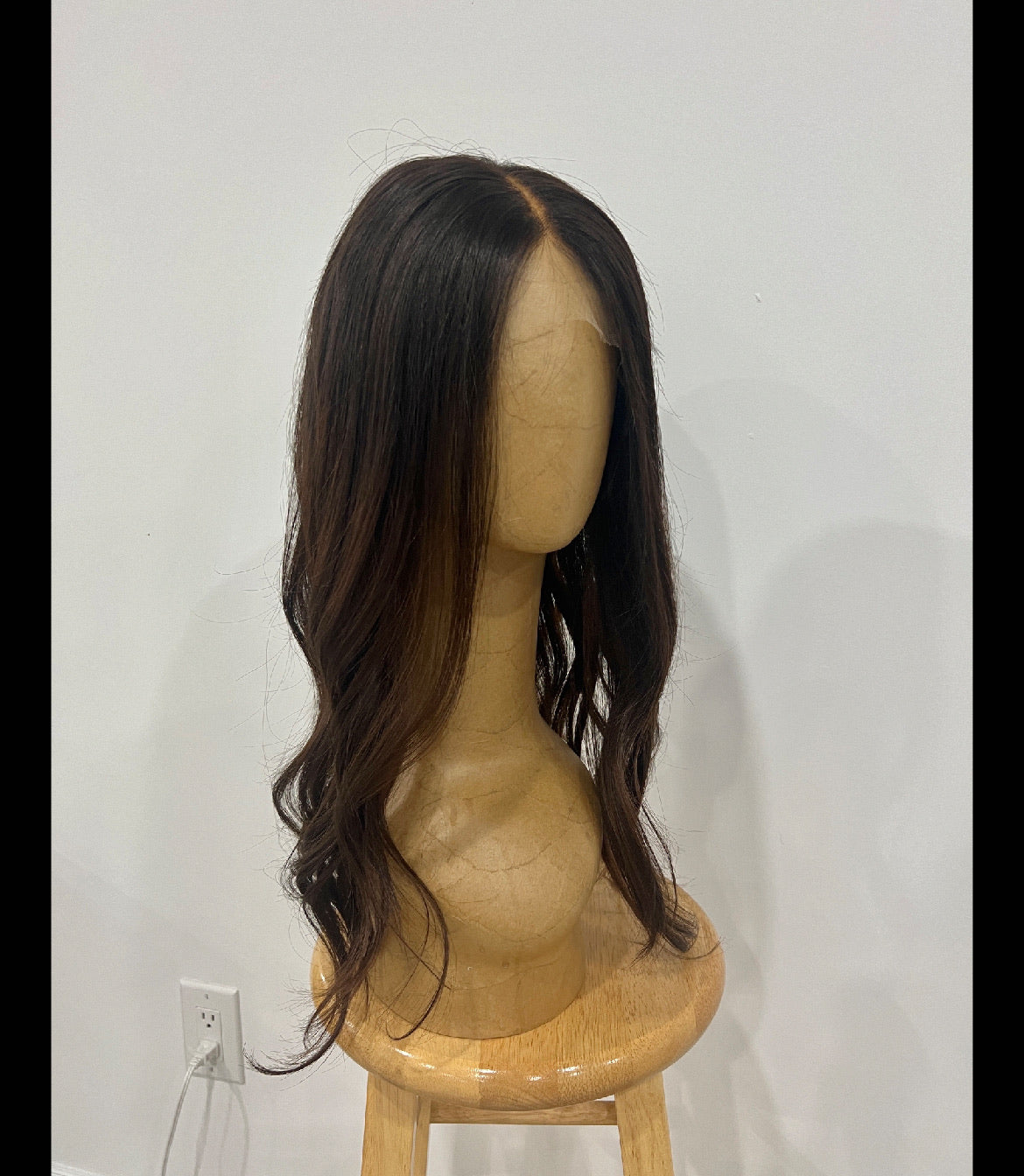 Ravenwood | Ashy Tone Dark Brown with Off Black Long Root Melt