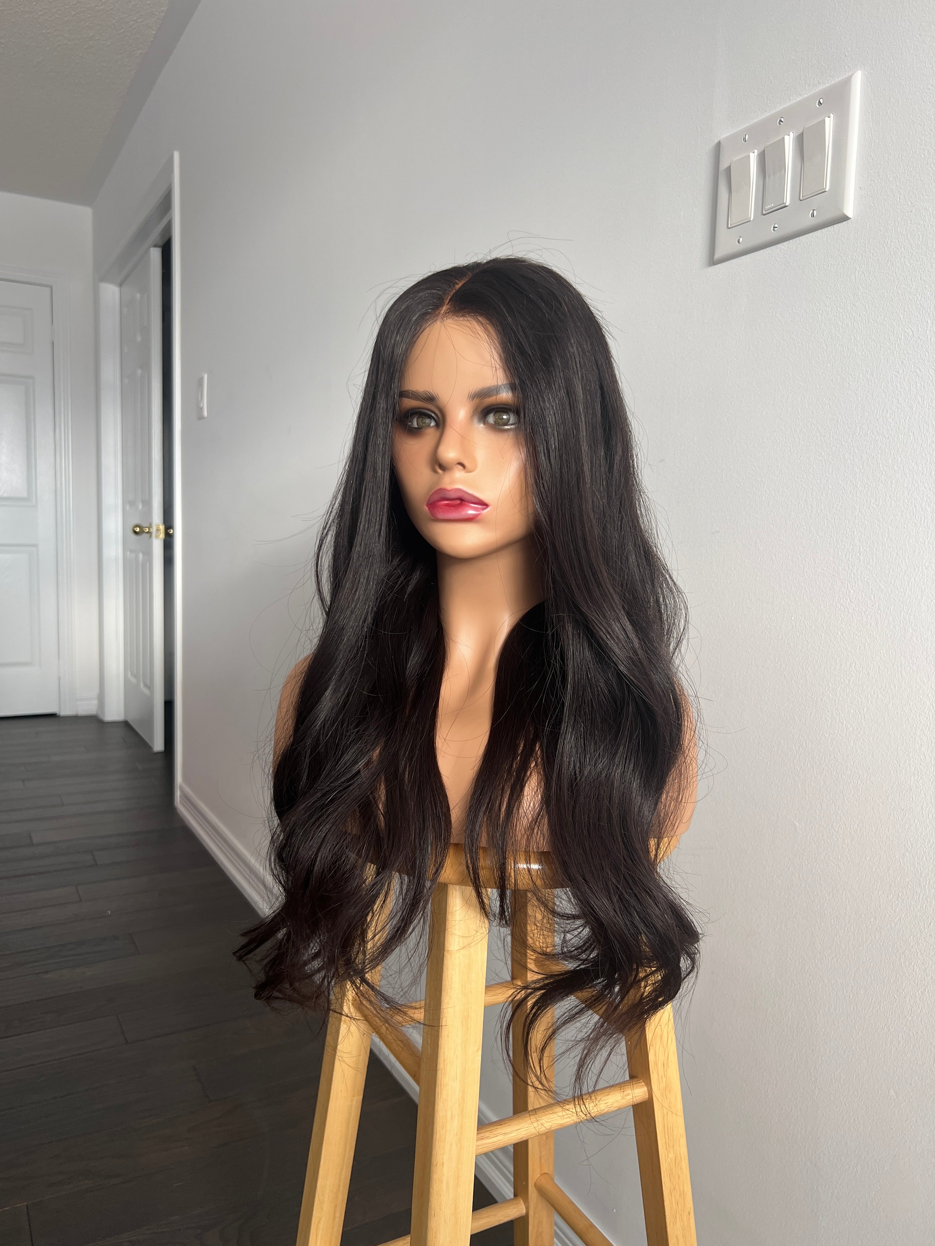 Evening Star | Natural Undyed Black Color One Tone