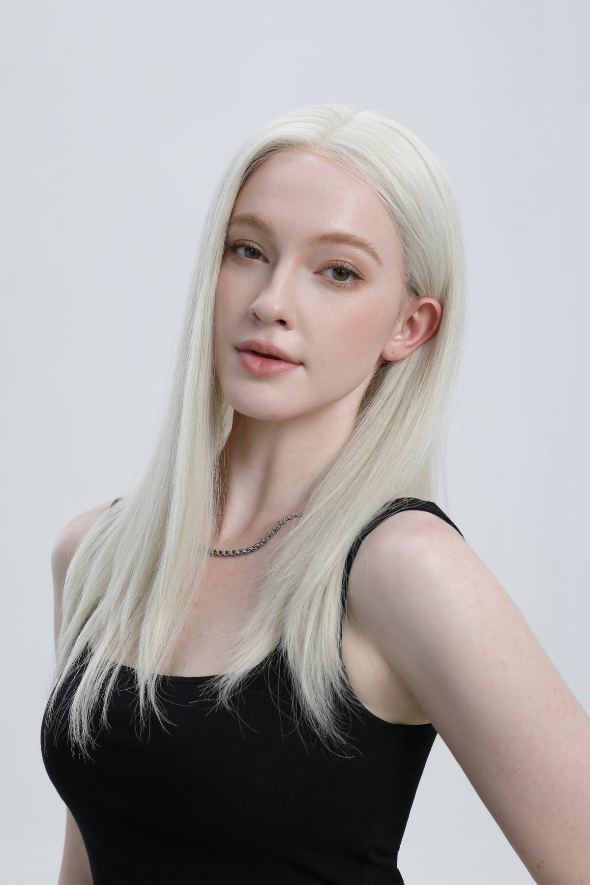 Moonveil | White Platinum Blonde One Tone
