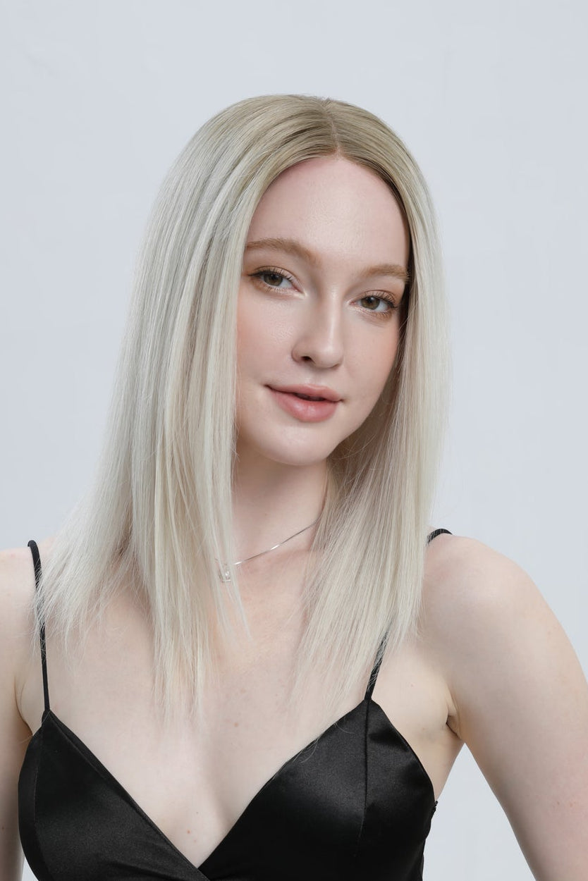 Snowbound Pearl | Platinum Blonde with Root Melt