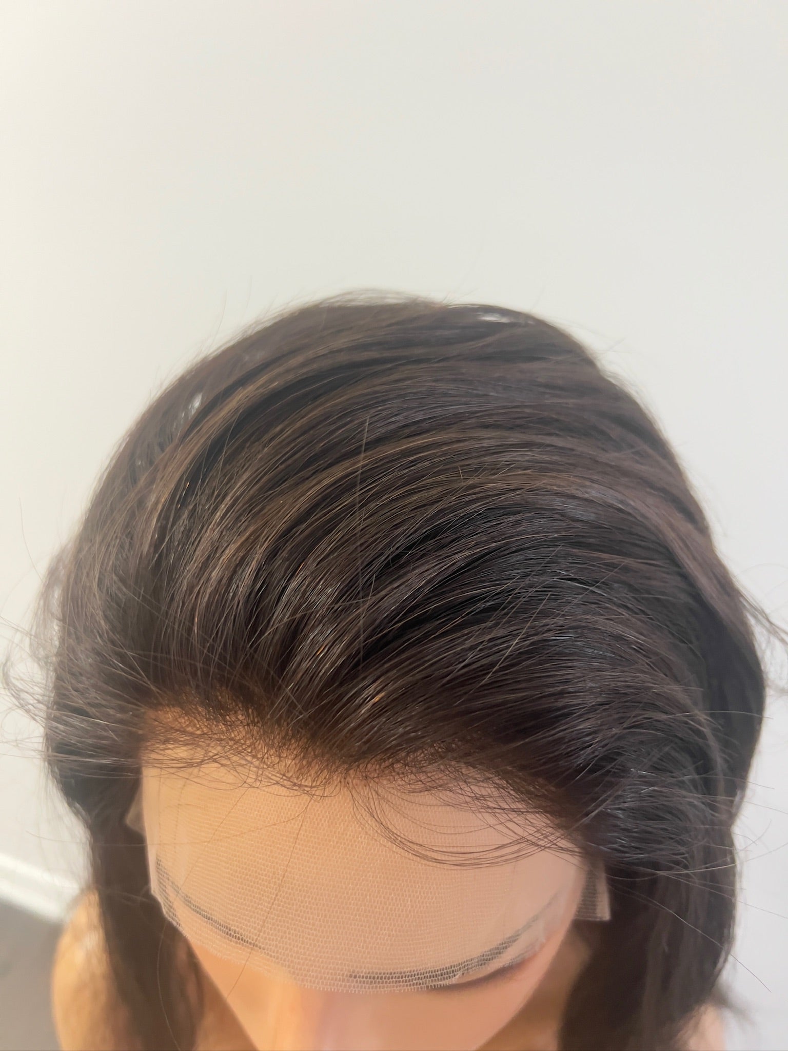 Ravenwood | Ashy Tone Dark Brown with Off Black Long Root Melt