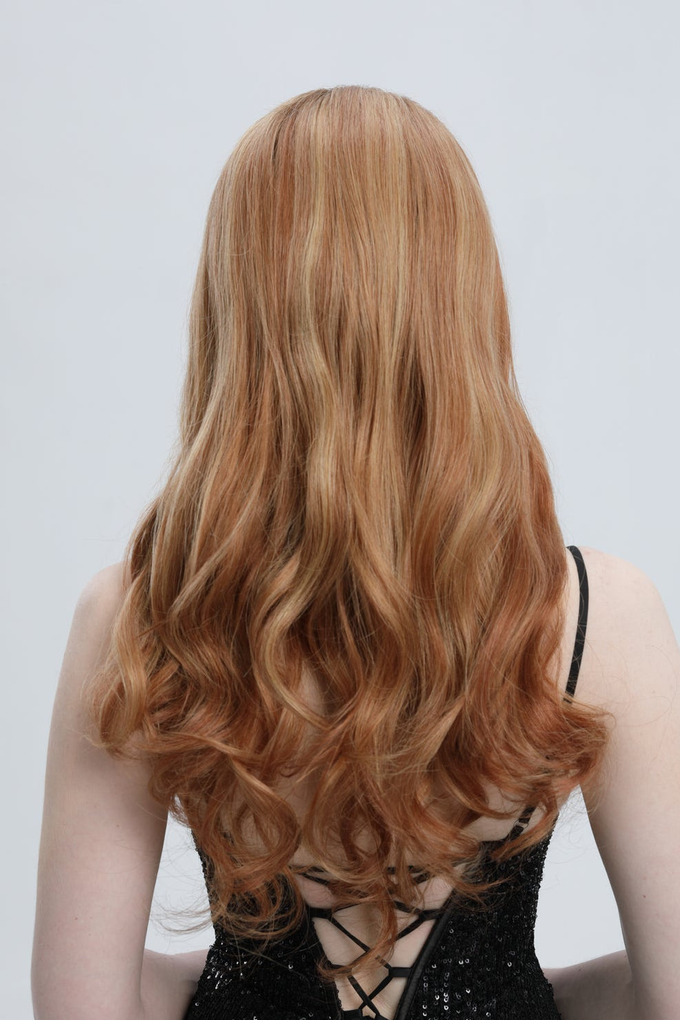 Autumn Sienna | Medium to Dark Auburn with Honey Blonde Babylights and Face-framing Highlights