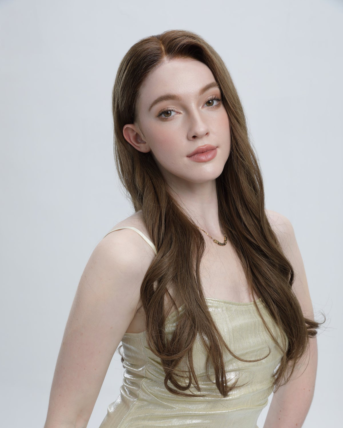 Honeyed Toffee | Light Toffee with Dark Brown Shadow Roots