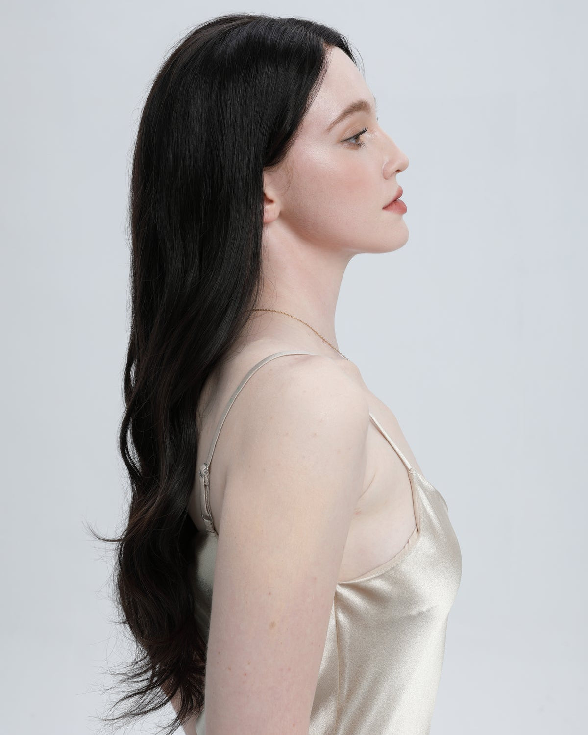 Evening Star | Natural Undyed Black Color One Tone